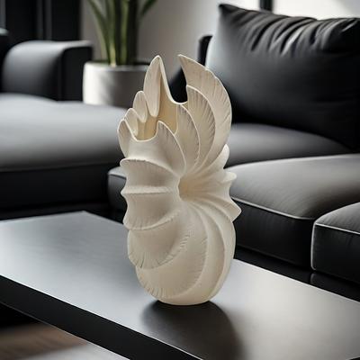 Collarbone Vase, Ceramic Vase for Minimalist Style, Unique Statue Art Bust Vase, Modern Abstract Flower Vase for Home Decor