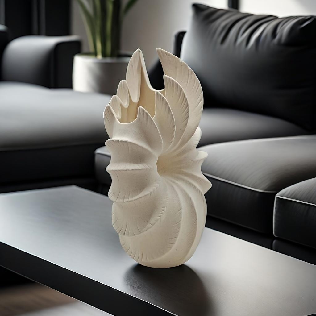 Collarbone Vase, Ceramic Vase for Minimalist Style, Unique Statue Art Bust Vase, Modern Abstract Flower Vase for Home Decor