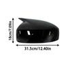 For Infiniti FX35 FX37 EX35 EX37 2009-2014 ABS material Bull horn shaped reverse mirror protective cover