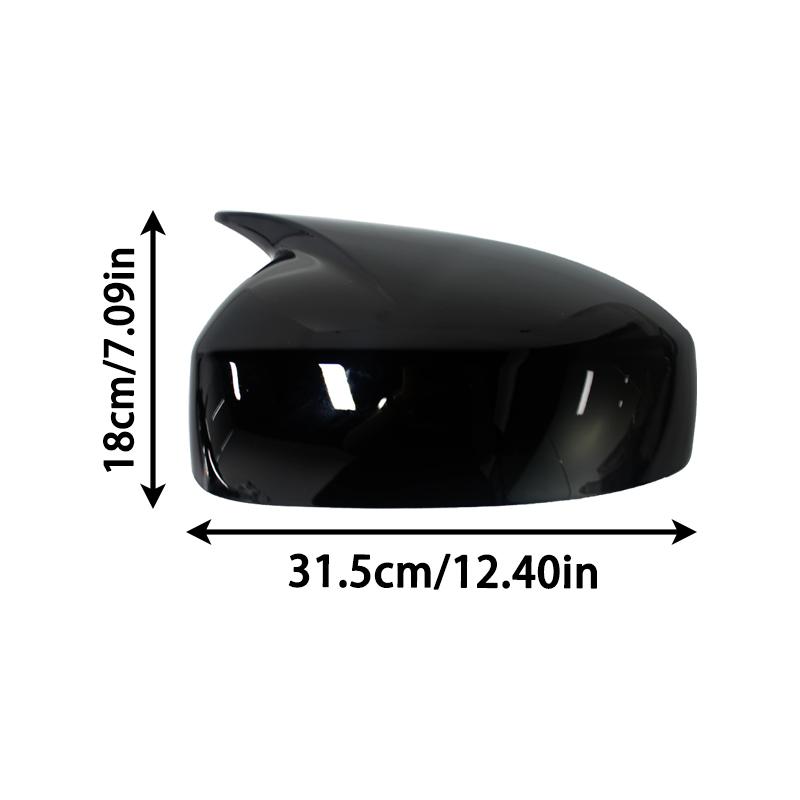 For Infiniti FX35 FX37 EX35 EX37 2009-2014 ABS material Bull horn shaped reverse mirror protective cover