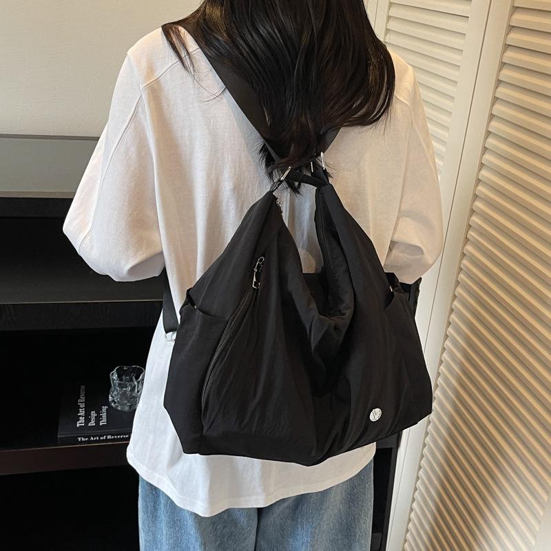 Large Capacity Women's Versatile Canvas Tote Bag - 2025 Travel & Commute Single Shoulder Bag