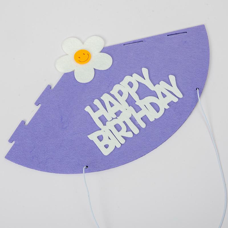 

Детская шляпа-корона из желтого фетра на первый день рождения - DIY аксессуар для вечеринки