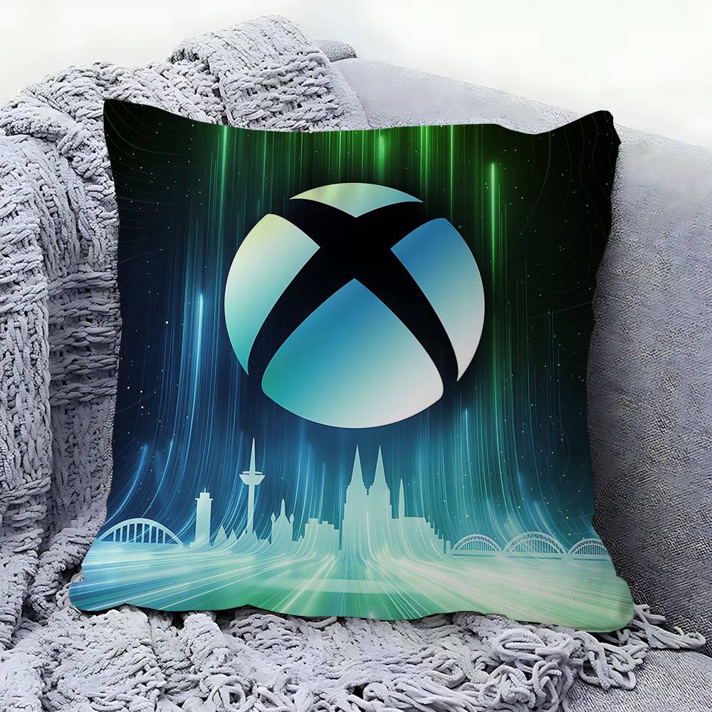 

X-Box Cushion Cover 30x50 Polyester Sofa Cushions Decorative Throw Pillows Home Decoration Pillowcover 12x12Inch