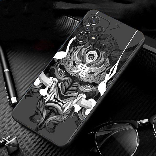 Samurai-fodral för Samsung Galaxy A51 A71 A01 A11 A21 A21s A31 A41 A72 A52 A42 A32 A22 A12 A02 A02s F42 telefonskal