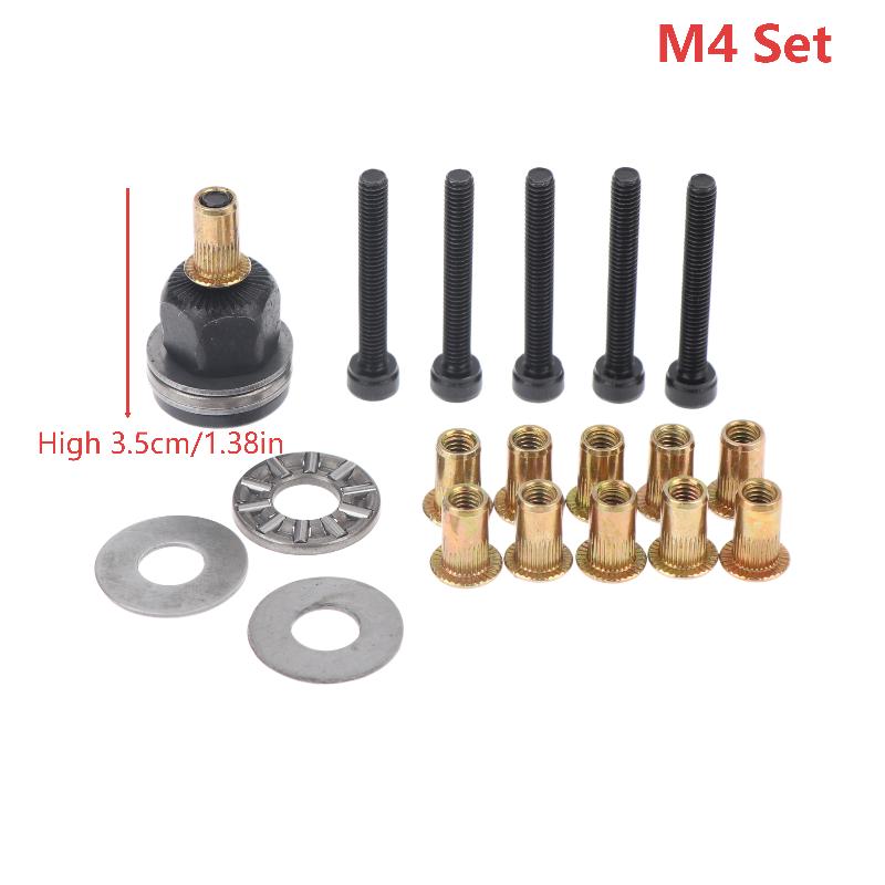 M3 M12 Rivet Nut Tool Set Ergonomic Manual Installation Kit With Assorted Nuts Washers For Sheet Metal DIY Tasks