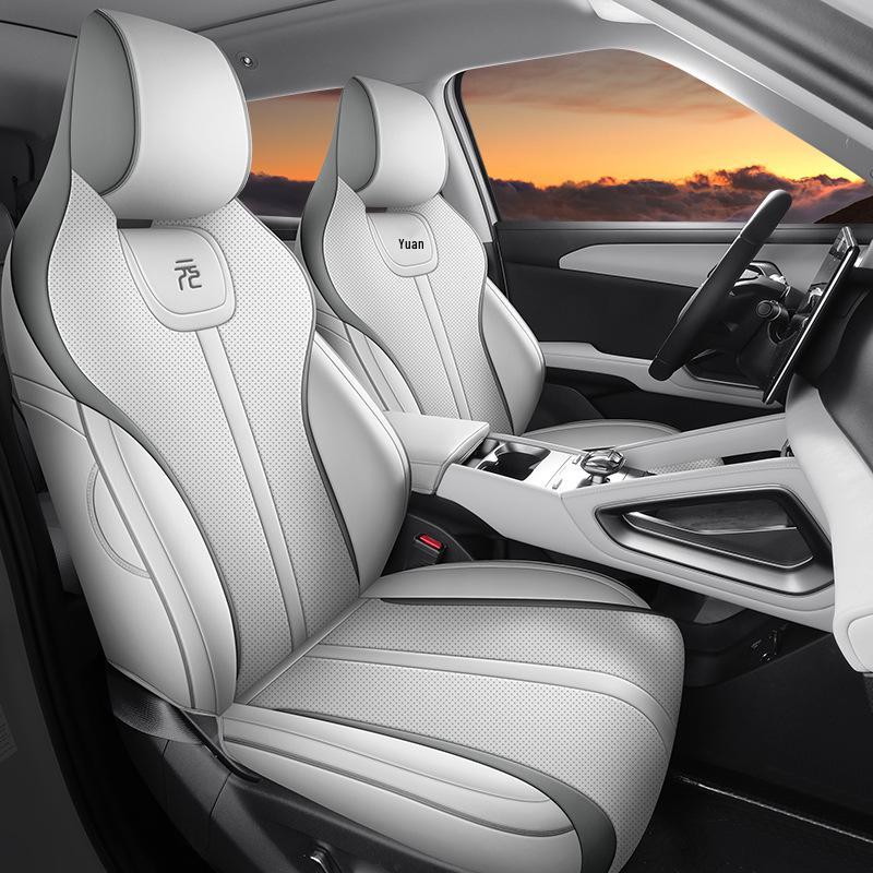 BYD Yuan UP 5-Seater Full Leather Car Seat Cushion, Year-Round Use