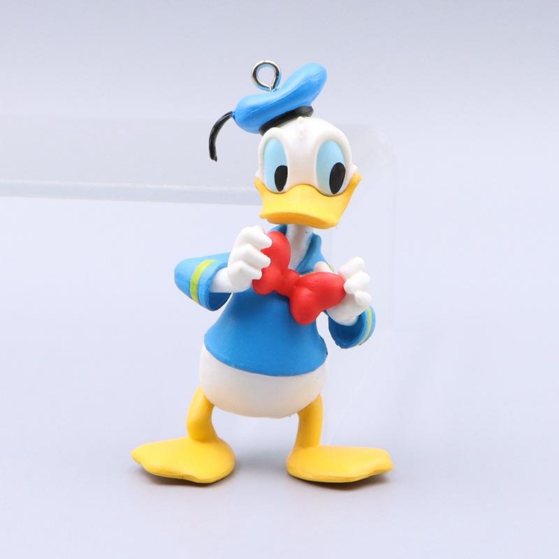 Cute Doll Anime Mickey Pluto Mickey Cartoon Car Keychain Backpack Decoration Pendant Christmas Toy Gift