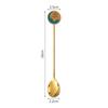 Moon Star Coffe Spoon Fork Ramadan Decorations for Home 2025 Islamic Muslim Festival Party Dinner Decor Dessert Cake Spoon