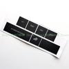 PVC Auto Central Control Button Decals Scratch Resistant Easy tallation No Tools Required Multiple Styles Available