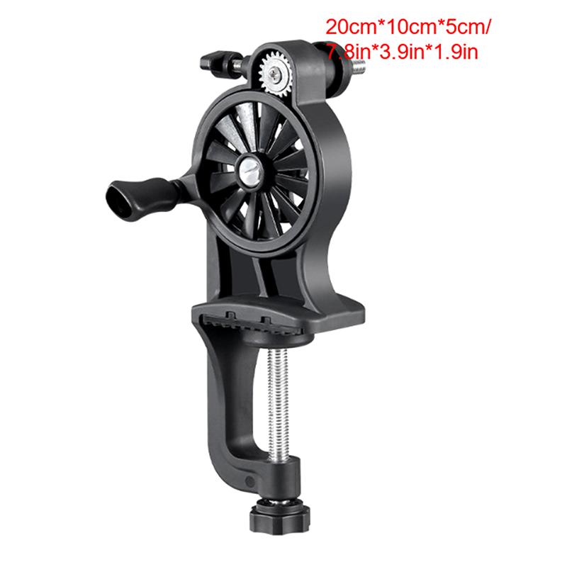 HUA HUA Fishing Line Winder Spooler Adjustable Portable Table Clamp Fishing Reel Machine Wire Winding Reclaimer Equipment чёрный