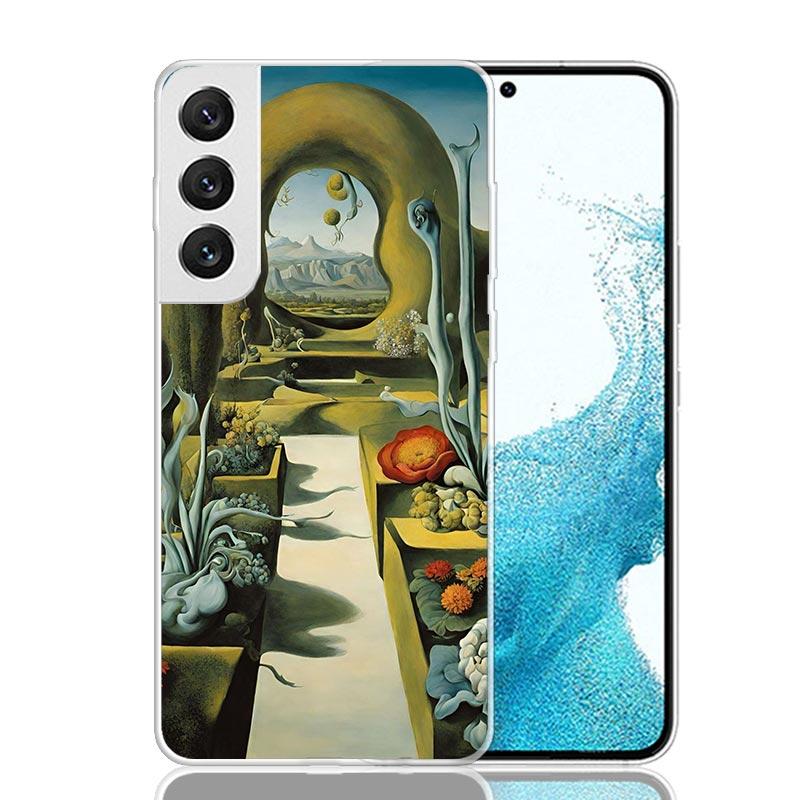 Salvador Dali Kunst Für Samsung Galaxy S25 S24 S23 S21 S22 Ultra Handyhülle S10 Plus S20 FE + Gehäuse Schale Cover