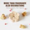 DIY perfume wooden flower fragrance aroma diffuser decorations items living room indoor house desktop car home accessories women