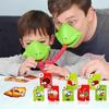 Frog Mask Wagging Tongue Lick Cards Board Game Interactive Toy for Kids Adults Family Fun Desktop Puzzle Games for Friend Party