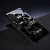 Gothic Thorn Skull Art Black Glass Phone Case For OnePlus 6 6T 7 7T 8 8T 9 10 Pro 11R 12R 13R Nord CE 2T 2 3 Lite N20 N30 Cover