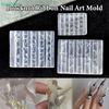 3D Bow Nail Art Silicone Mold - Multiple Styles Ribbon Bow Mold for DIY Nail Decoration