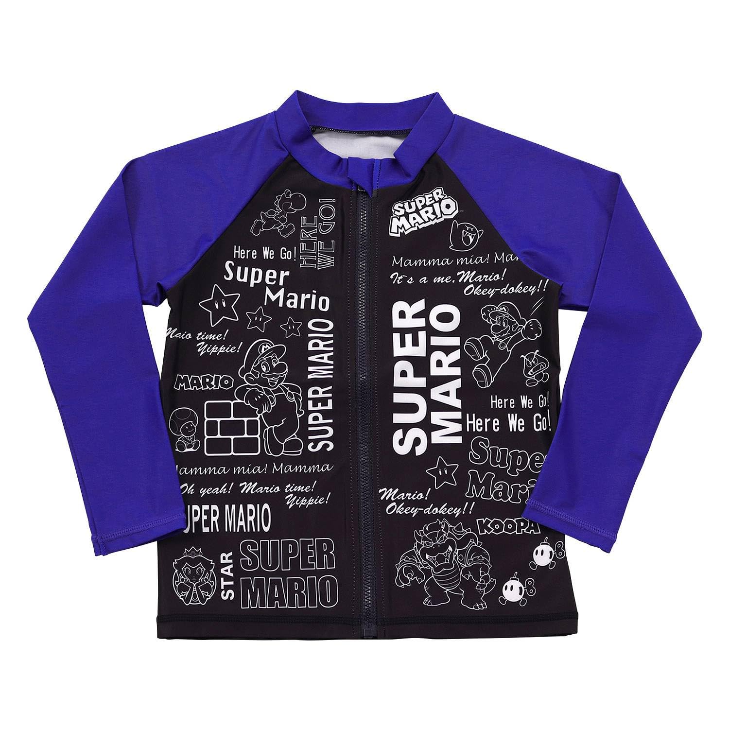 Super Mario Rash Guard 562 Boys