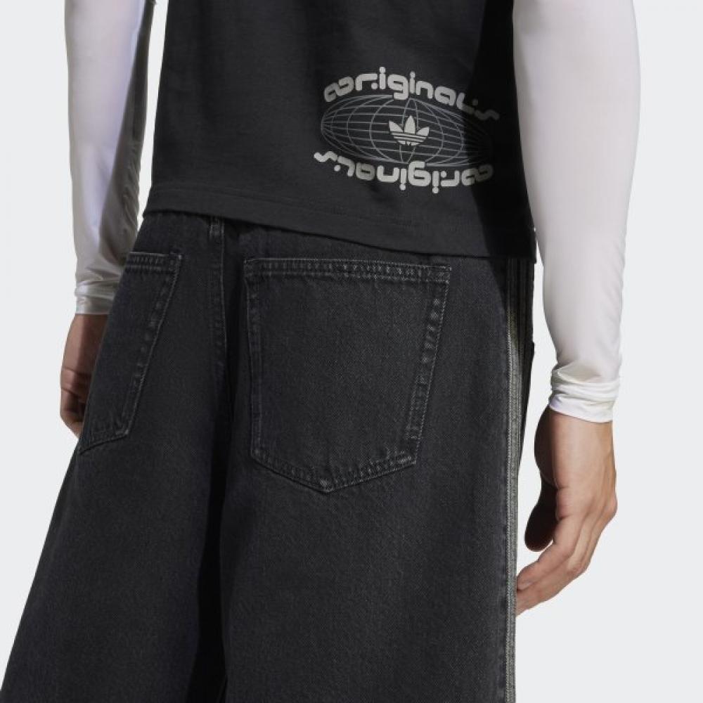 Adadis Korea Oficiální Adicolor Džínové Firebird Šortky Jc6719