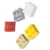 10PCS 22885 1x2x1 2/3 with Studs On 1 Side Block Moc Compatible with Brick DIY Children's Toy Assembly