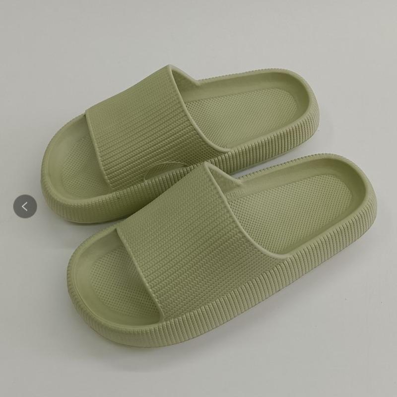 Men's new thick-soled slippers women's summer indoor pink bathroom couple cool slippers men's height increase