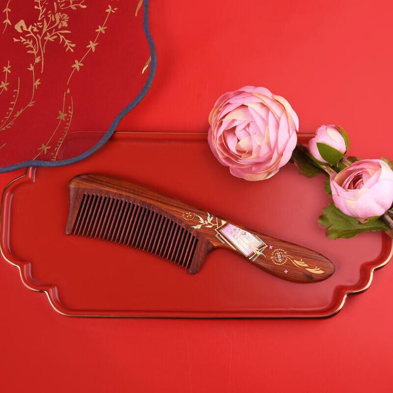 Коричневая подарочная коробка серии «Четыре радости жизни» от Тан Муцзян «Расческа мечты»