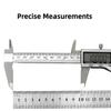 Double Sided 15-50cm/6-20in Thicken Stainless Steel Ruler Suitable for Crafting Drafting Architectural Projects and Woodworking