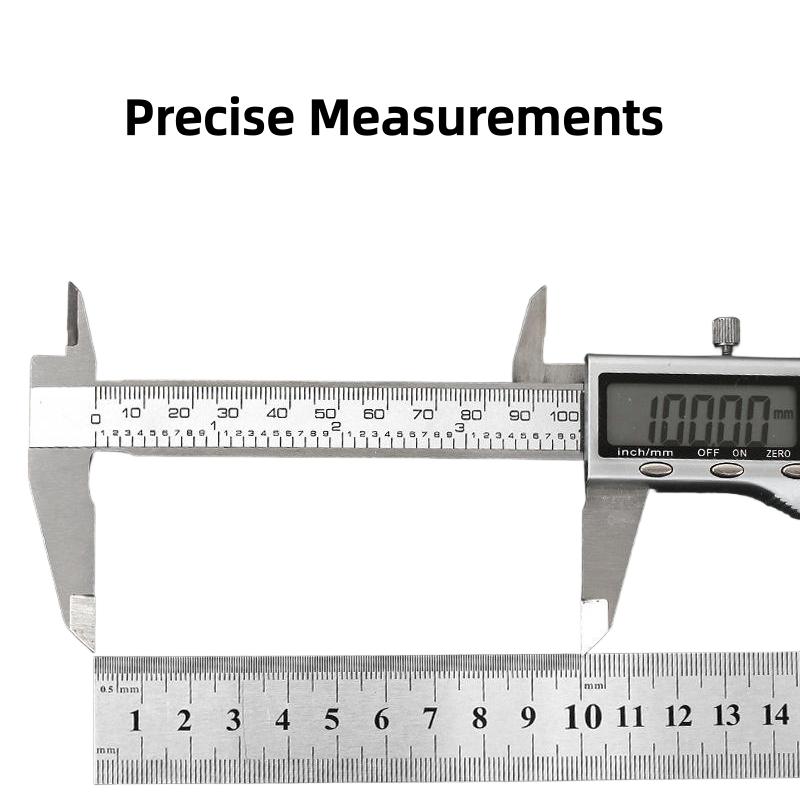 Double Sided 15-50cm/6-20in Thicken Stainless Steel Ruler Suitable for Crafting Drafting Architectural Projects and Woodworking