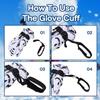 2/4pcs Elastic Wrist Straps for Ski Gloves Adjustable Ski Glove Lead for Men and Women Sport Skiing Glove Anti-loss Strap
