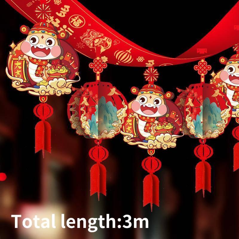 Of Year Snake Mascot Hanging Ornament Chinese New Year Decorations Pendants