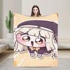 Trickcal Chibi Go Game Soft Blanket Picnic Plush Throw Blanket Fluffy Couch Chair Flannel Bedspread Sofa Bed Cover