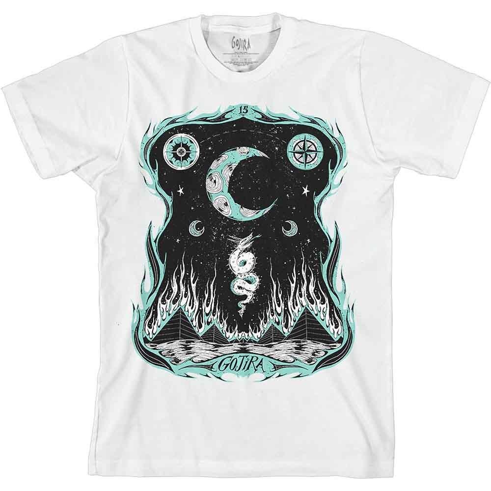 Gojira Dragons Dwell T-Shirt White New Unisex T-Shirt S