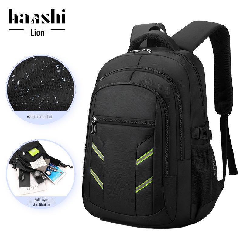 Large-Capacity Water-Repellent Oxford Backpack for Men - New Style School and Business Laptop Bag