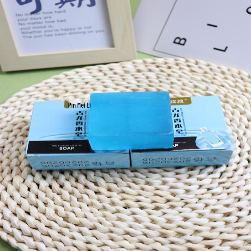 Genuine Men's Handmade Essential Oil Bath & Shower Cologne Soap and Face Wash Souvenir.
