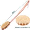 Long-Handle Beechwood Bath Brush