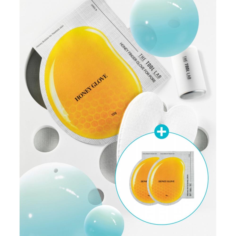 Thetoollab [pore Reset Set] Honey Glove 6 Sheets+ice Mask One-month complete pore reset set