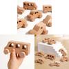 Wooden Infant Handheld Car Toy With Nonelectric Design For Early Learning And Play