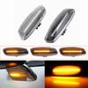 Dynamic LED Flashing Side Marker Lamp LED Strip Turn Signal Light For Citroen C3 C4 C5 DS3 DS4 For Peugeot 207 308 3008 5008 RCZ