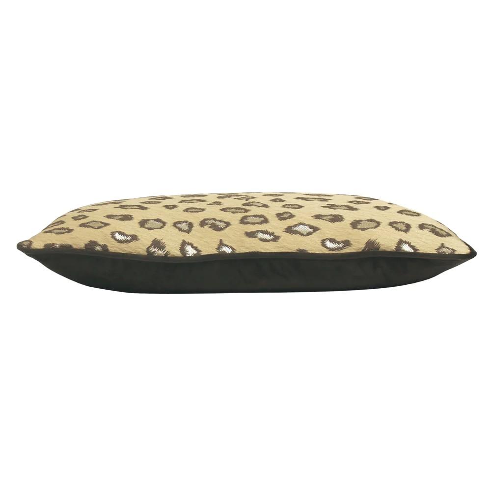 Kai Faline Jacquard Leopard Print Cushion Cover