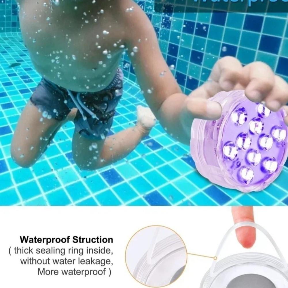 with Remote Diving Light 10-LED Remote Control Pool Diving Light Gifts Submersible LED Lights