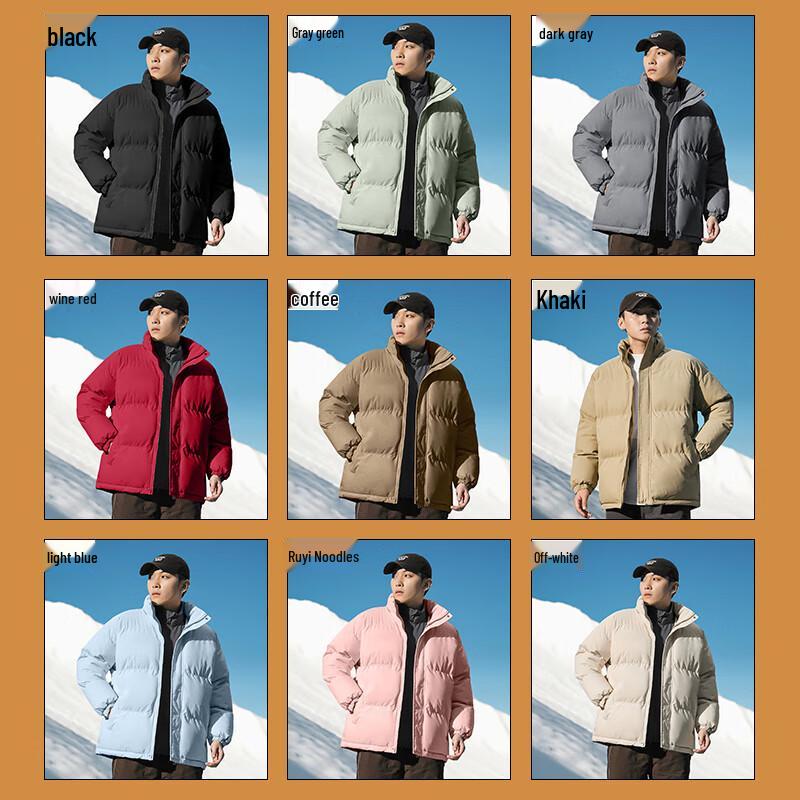 EASTERN CAMEL Unisex Winter Loose Thick Padded Jacket