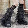 Organza Ruffled Beads Lace Fabric Trim Ribbon for DIY Sewing Wedding Dress Skirts Tulle Organza Clothing Accessories 5 Layers
