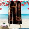 Galatasaray S Custom Name Print Beach Towel, Large Soft Quick Dry Towel for Beach Camping Swimming