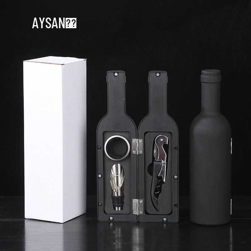 5-Piece Stainless Steel Red Wine Opener Set with Gift Box