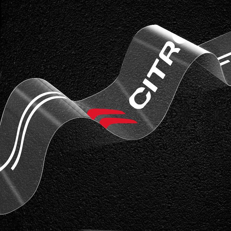 1 szt. Przezroczysta 3D Naklejka Ochronna na Emblemat Bagażnika Samochodowego Dla Citroen C4 C3 C5 C1 C2 Berlingo Celysee Cactus Picasso Aircross