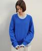 Annies Scoop U-Neck Knit (Blue)