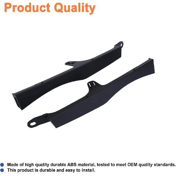 Front Bumper Grille (1Pair).Fit for Toyota Tacoma 2005-2011.Headlight Filler Trim Panels Set.Replaces Part #5251304020C0, 5251204020C0.