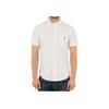 Polo Ralph Lauren Solid Logo Polo Collar Single-Breasted Short Sleeve Shirt Men shirts White 710691428-005