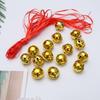21Pcs Christmas Bell Kit Handmade Premium Metal Bells for Festive Decor DIY Craft Supplies Party Wedding Home Restaurant Display