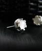 Sterlingworth Calyx-C1 Moonstone Sterling Silver Stud Earrings