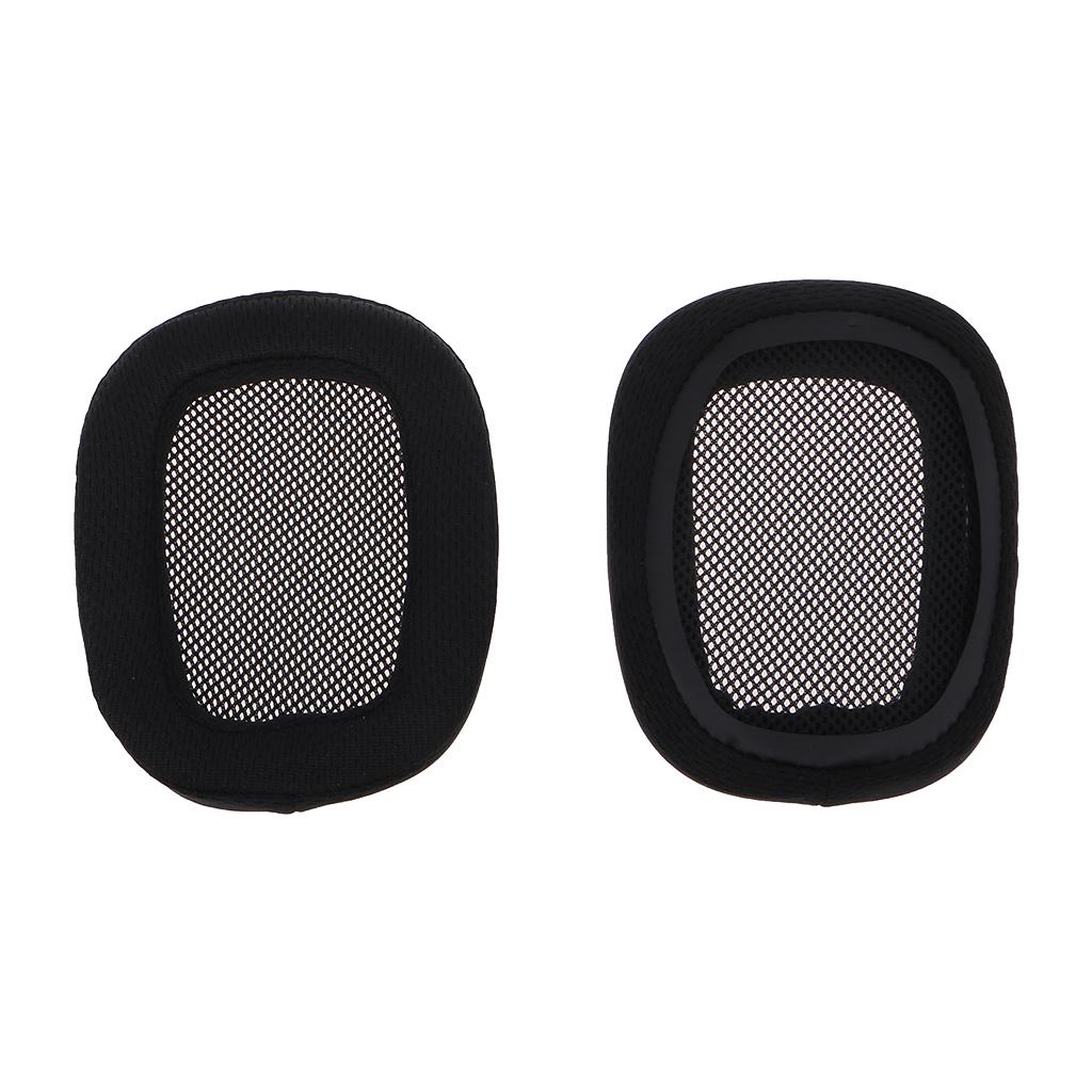 Portable Headset Cover Noise Reduction Ear Pads Replacement Earmuff Breathable for G533 Headphones Replacement 1 Pair 1 чёрный