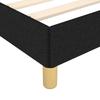 VidaXL Bed Frame with Headboard Black 120x200 Cm Fabric3125286